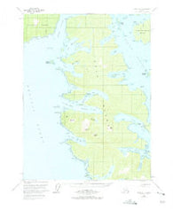 Craig A-4 Alaska Historical topographic map, 1:63360 scale, 15 X 15 Minute, Year 1951