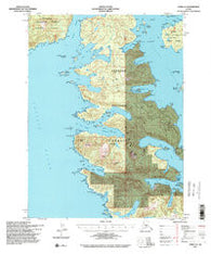 Craig A-4 Alaska Historical topographic map, 1:63360 scale, 15 X 15 Minute, Year 1994
