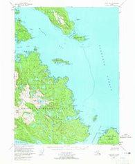 Craig B-1 Alaska Historical topographic map, 1:63360 scale, 15 X 15 Minute, Year 1949