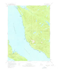 Craig C-1 Alaska Historical topographic map, 1:63360 scale, 15 X 15 Minute, Year 1950