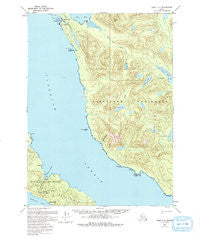 Craig C-1 Alaska Historical topographic map, 1:63360 scale, 15 X 15 Minute, Year 1950