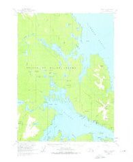 Craig C-2 Alaska Historical topographic map, 1:63360 scale, 15 X 15 Minute, Year 1949
