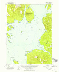 Craig D-1 Alaska Historical topographic map, 1:63360 scale, 15 X 15 Minute, Year 1951
