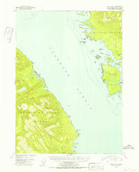 Craig D-2 Alaska Historical topographic map, 1:63360 scale, 15 X 15 Minute, Year 1951