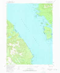 Craig D-2 Alaska Historical topographic map, 1:63360 scale, 15 X 15 Minute, Year 1949