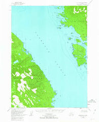 Craig D-2 Alaska Historical topographic map, 1:63360 scale, 15 X 15 Minute, Year 1949