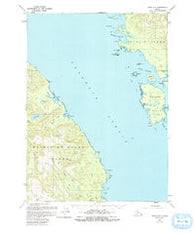Craig D-2 Alaska Historical topographic map, 1:63360 scale, 15 X 15 Minute, Year 1949