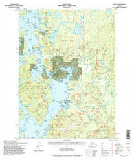 Craig D-4 Alaska Historical topographic map, 1:63360 scale, 15 X 15 Minute, Year 1994