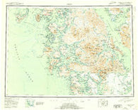 Craig Alaska Historical topographic map, 1:250000 scale, 1 X 2 Degree, Year 1952