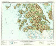 Craig Alaska Historical topographic map, 1:250000 scale, 1 X 2 Degree, Year 1952