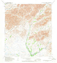 De Long Mountains A-3 Alaska Historical topographic map, 1:63360 scale, 15 X 15 Minute, Year 1955