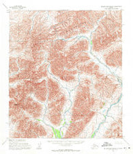 De Long Mountains B-1 Alaska Historical topographic map, 1:63360 scale, 15 X 15 Minute, Year 1955