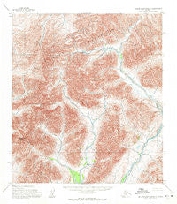 De Long Mountains B-1 Alaska Historical topographic map, 1:63360 scale, 15 X 15 Minute, Year 1955
