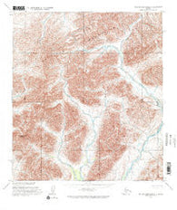 De Long Mountains B-1 Alaska Historical topographic map, 1:63360 scale, 15 X 15 Minute, Year 1955