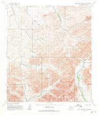 De Long Mountains B-2 Alaska Historical topographic map, 1:63360 scale, 15 X 15 Minute, Year 1955
