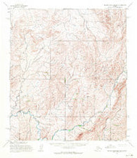 De Long Mountains B-4 Alaska Historical topographic map, 1:63360 scale, 15 X 15 Minute, Year 1955