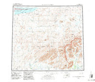 De Long Mountains Alaska Historical topographic map, 1:250000 scale, 1 X 3 Degree, Year 1955