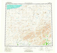 De Long Mountains Alaska Historical topographic map, 1:250000 scale, 1 X 3 Degree, Year 1955
