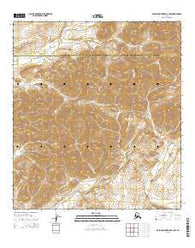 De Long Mountains A-3 NW Alaska Current topographic map, 1:25000 scale, 7.5 X 7.5 Minute, Year 2015