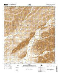 De Long Mountains A-4 NE Alaska Current topographic map, 1:25000 scale, 7.5 X 7.5 Minute, Year 2015