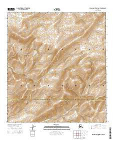 De Long Mountains A-5 SW Alaska Current topographic map, 1:25000 scale, 7.5 X 7.5 Minute, Year 2014