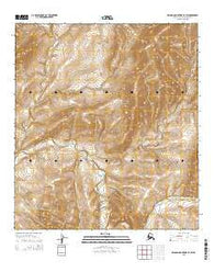 De Long Mountains B-4 SW Alaska Current topographic map, 1:25000 scale, 7.5 X 7.5 Minute, Year 2015