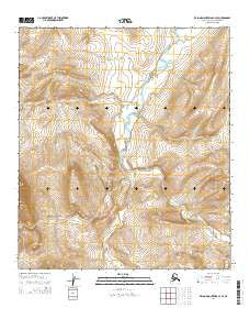 De Long Mountains C-3 SE Alaska Current topographic map, 1:25000 scale, 7.5 X 7.5 Minute, Year 2014