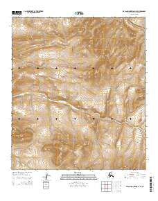 De Long Mountains C-4 SE Alaska Current topographic map, 1:25000 scale, 7.5 X 7.5 Minute, Year 2014
