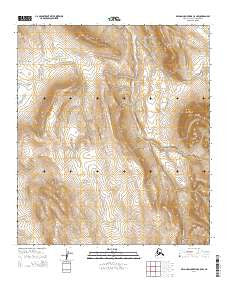De Long Mountains C-5 NW Alaska Current topographic map, 1:25000 scale, 7.5 X 7.5 Minute, Year 2014
