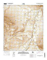 De Long Mountains D-1 SE Alaska Current topographic map, 1:25000 scale, 7.5 X 7.5 Minute, Year 2015