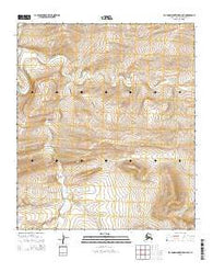 De Long Mountains D-2 NE Alaska Current topographic map, 1:25000 scale, 7.5 X 7.5 Minute, Year 2014