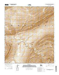 De Long Mountains D-3 NE Alaska Current topographic map, 1:25000 scale, 7.5 X 7.5 Minute, Year 2014