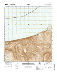 De Long Mountains D-4 NW Alaska Current topographic map, 1:25000 scale, 7.5 X 7.5 Minute, Year 2014