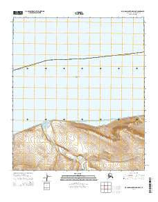 De Long Mountains D-5 NE Alaska Current topographic map, 1:25000 scale, 7.5 X 7.5 Minute, Year 2014