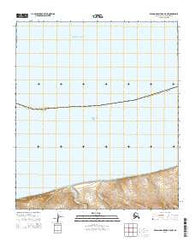 De Long Mountains D-5 NW Alaska Current topographic map, 1:25000 scale, 7.5 X 7.5 Minute, Year 2014