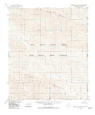 Demarcation Point A-1 Alaska Historical topographic map, 1:63360 scale, 15 X 15 Minute, Year 1983