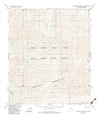 Demarcation Point A-4 Alaska Historical topographic map, 1:63360 scale, 15 X 15 Minute, Year 1983