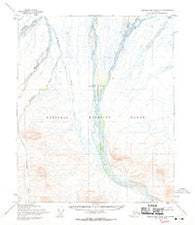Demarcation Point C-2 Alaska Historical topographic map, 1:63360 scale, 15 X 15 Minute, Year 1955