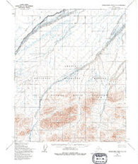 Demarcation Point C-3 Alaska Historical topographic map, 1:63360 scale, 15 X 15 Minute, Year 1955