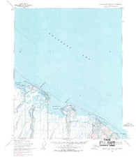 Demarcation Point D-2 Alaska Historical topographic map, 1:63360 scale, 15 X 15 Minute, Year 1955