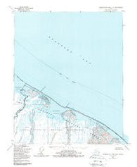 Demarcation Point D-2 Alaska Historical topographic map, 1:63360 scale, 15 X 15 Minute, Year 1955