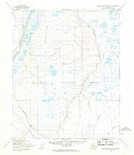 Demarcation Point D-4 Alaska Historical topographic map, 1:63360 scale, 15 X 15 Minute, Year 1955