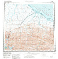 Demarcation Point Alaska Historical topographic map, 1:250000 scale, 1 X 3 Degree, Year 1955