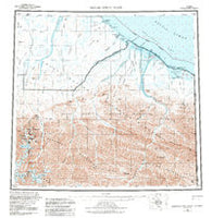 Demarcation Point Alaska Historical topographic map, 1:250000 scale, 1 X 3 Degree, Year 1955