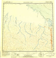 Demarcation Point Alaska Historical topographic map, 1:250000 scale, 1 X 3 Degree, Year 1951
