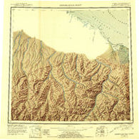 Demarcation Point Alaska Historical topographic map, 1:250000 scale, 1 X 3 Degree, Year 1951