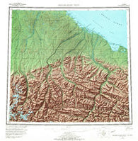 Demarcation Point Alaska Historical topographic map, 1:250000 scale, 1 X 3 Degree, Year 1955