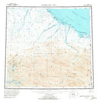 Demarcation Point Alaska Historical topographic map, 1:250000 scale, 1 X 3 Degree, Year 1955