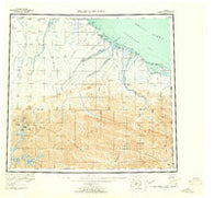 Demarcation Point Alaska Historical topographic map, 1:250000 scale, 1 X 3 Degree, Year 1955
