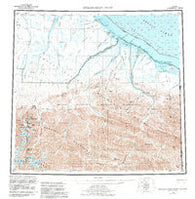 Demarcation Point Alaska Historical topographic map, 1:250000 scale, 1 X 3 Degree, Year 1955